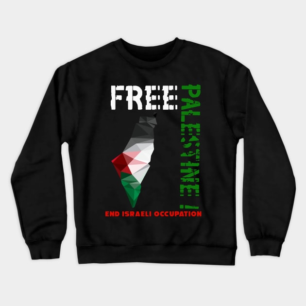 free palestine Crewneck Sweatshirt by dyazagita